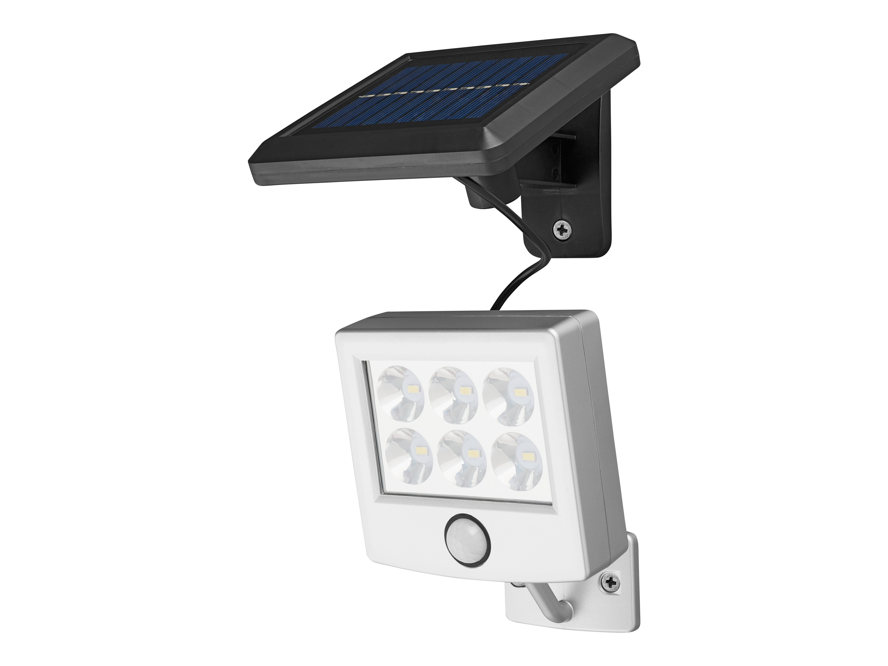 LIVARNO home Projecteur solaire LED avec détecteur de mouvement (panneau solaire déporté)