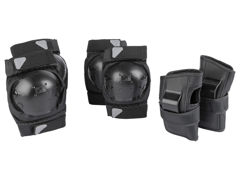 Aller en mode plein écran : Set de protections roller enfant, avec réflecteurs - Image 1