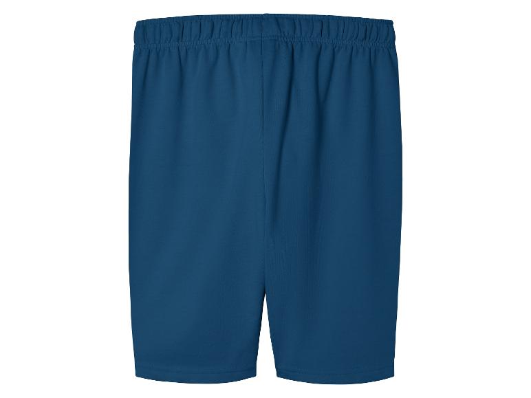 Shorts de sport bleu marine.