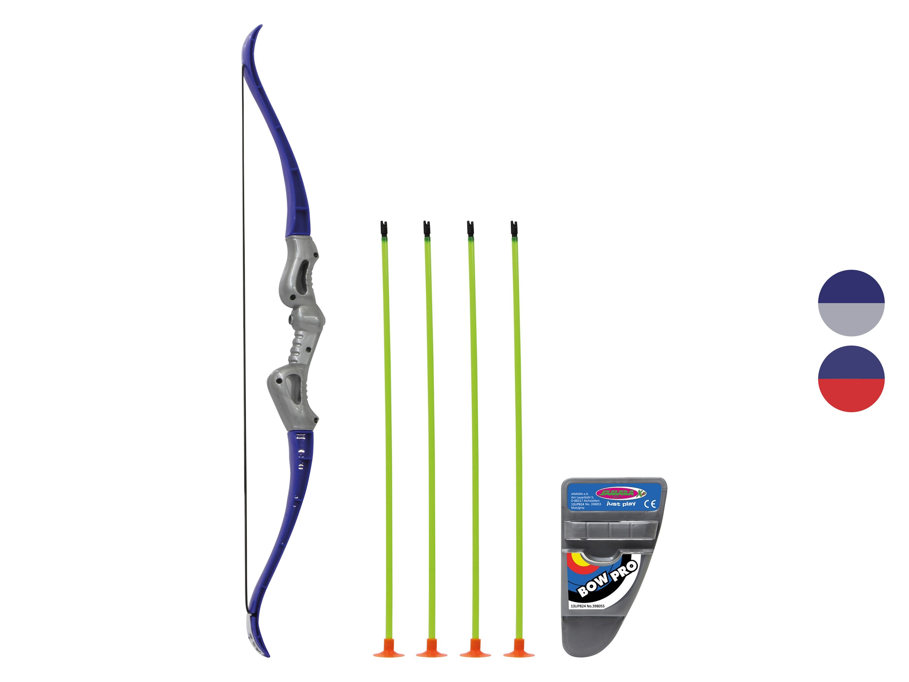JAMARA Jeu d'arc et de flèches Bow Pro