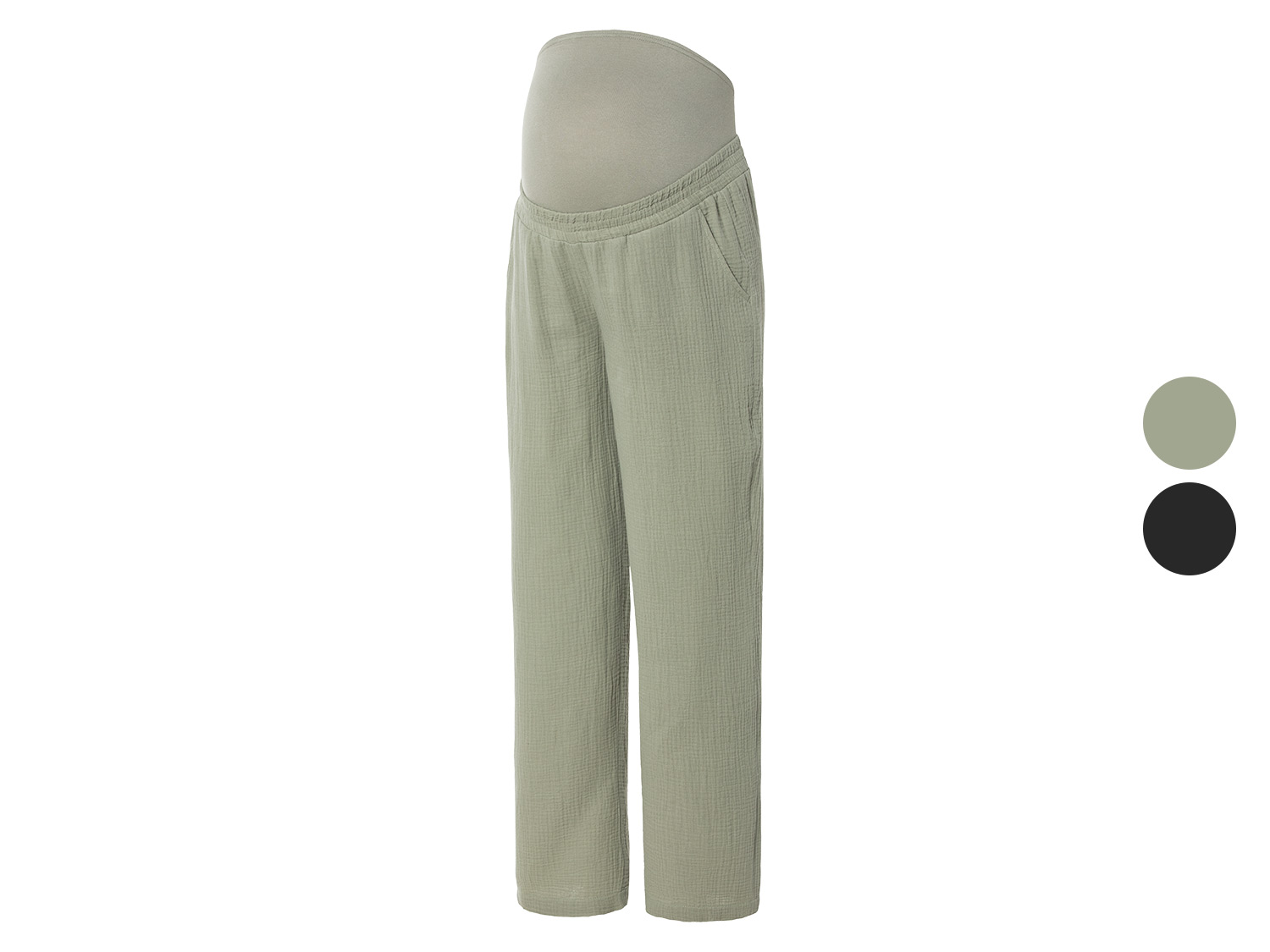esmara® Pantalon de grossesse en mousseline femme