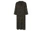 Robe longue à imprimé léopard.