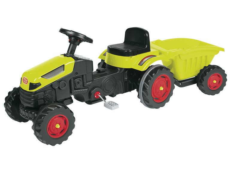Aller en mode plein écran : Playtive Tracteur à pédales avec klaxon - Image 1