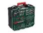 Coffret d'outils Parkside : mèches, embouts et accessoires de mesure.