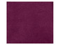Un morceau de tissu violet avec une texture douce.