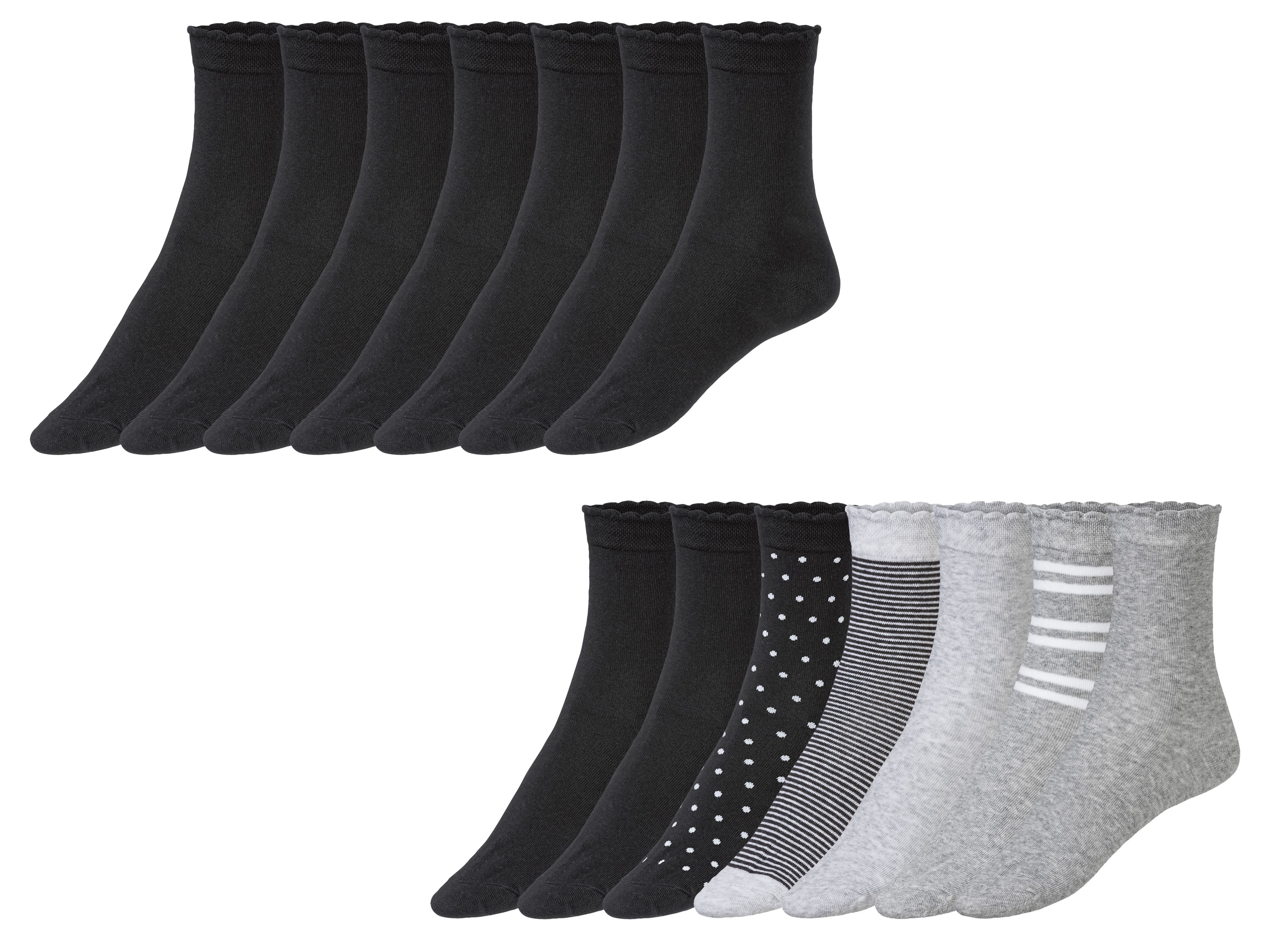 esmara® Lot de 7 paires de chaussettes femme