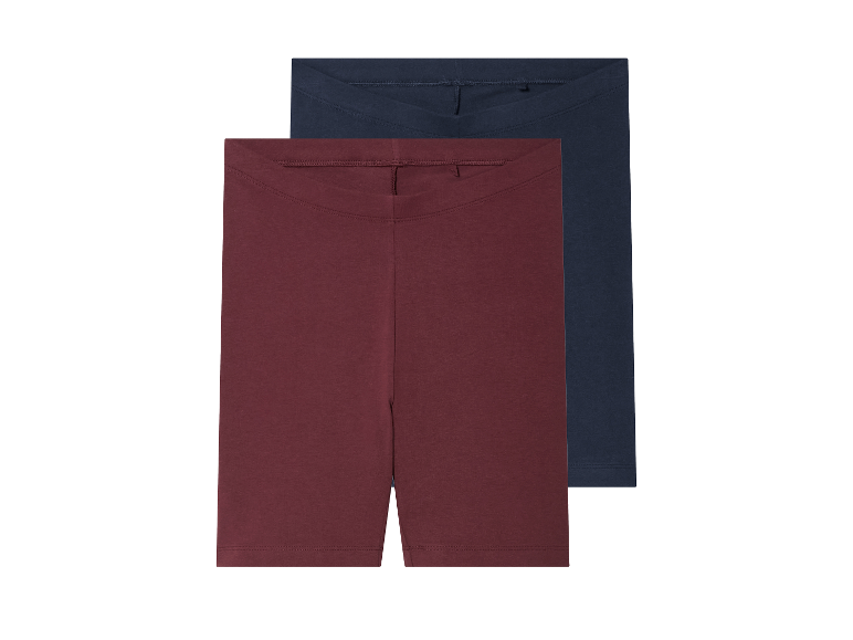 Shorts de sport bicolores.