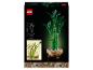 Plante de bambou LEGO Botanical Collection en pot avec dimensions