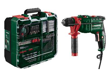PARKSIDE® Set perceuse à percussion PSBM 750 C3