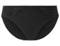 Culotte noire avec de la dentelle.