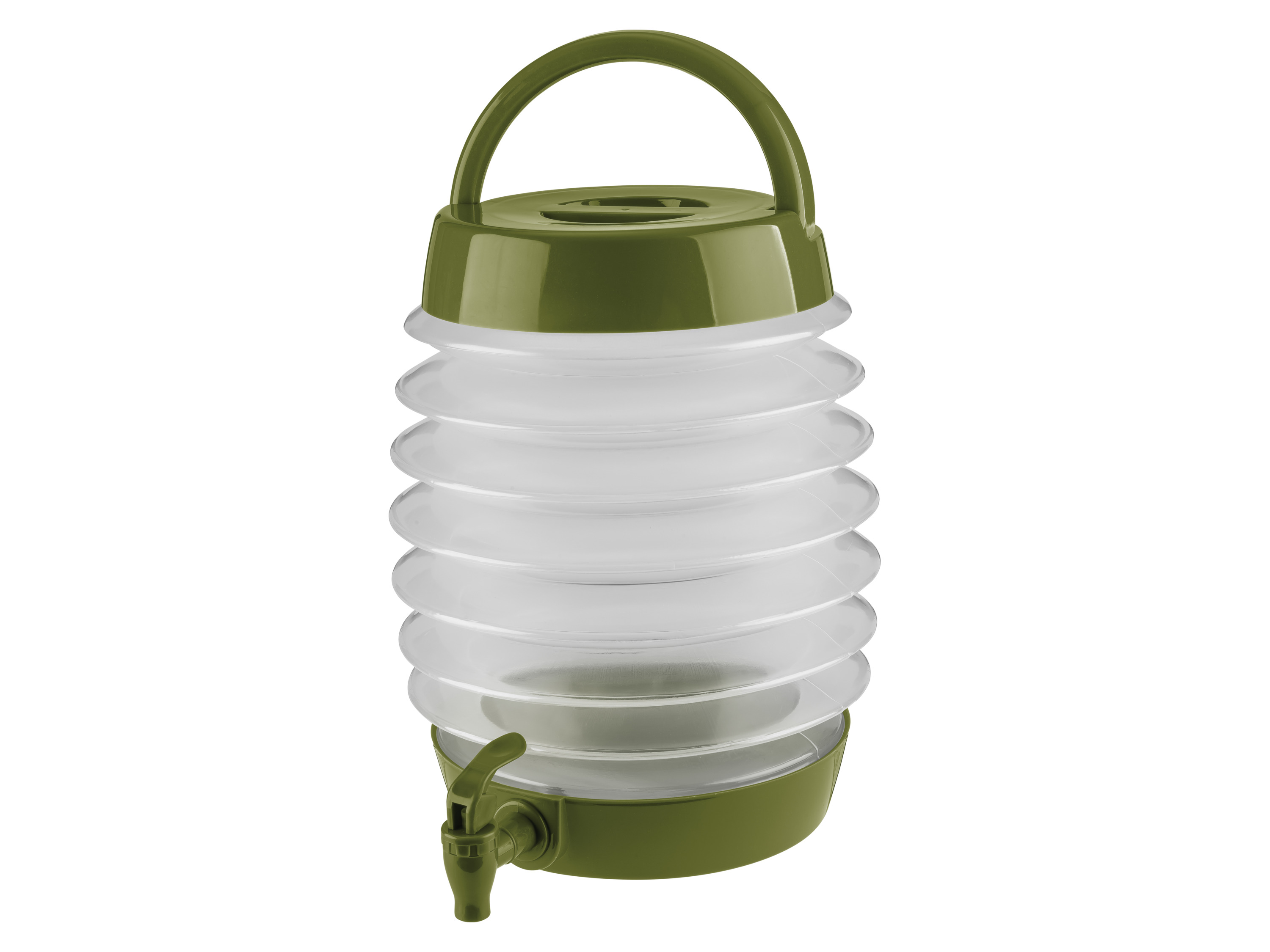 CRIVIT Distributeur de boissons pliable (vert)