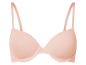 Soutien-gorge beige uni.