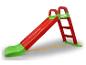Toboggan enfant Jamara, rouge et vert.