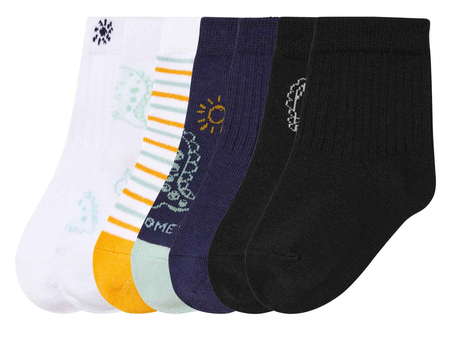 Lot De 7 Paires De Chaussettes - Bleu Foncé/jours De La Semaine