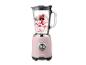 Blender rose SilverCrest avec un smoothie aux fruits.