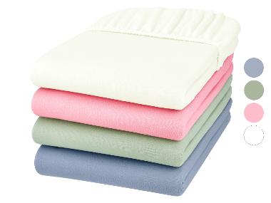 LIVARNO® Drap-housse en jersey, 90-100 x 200 cm.