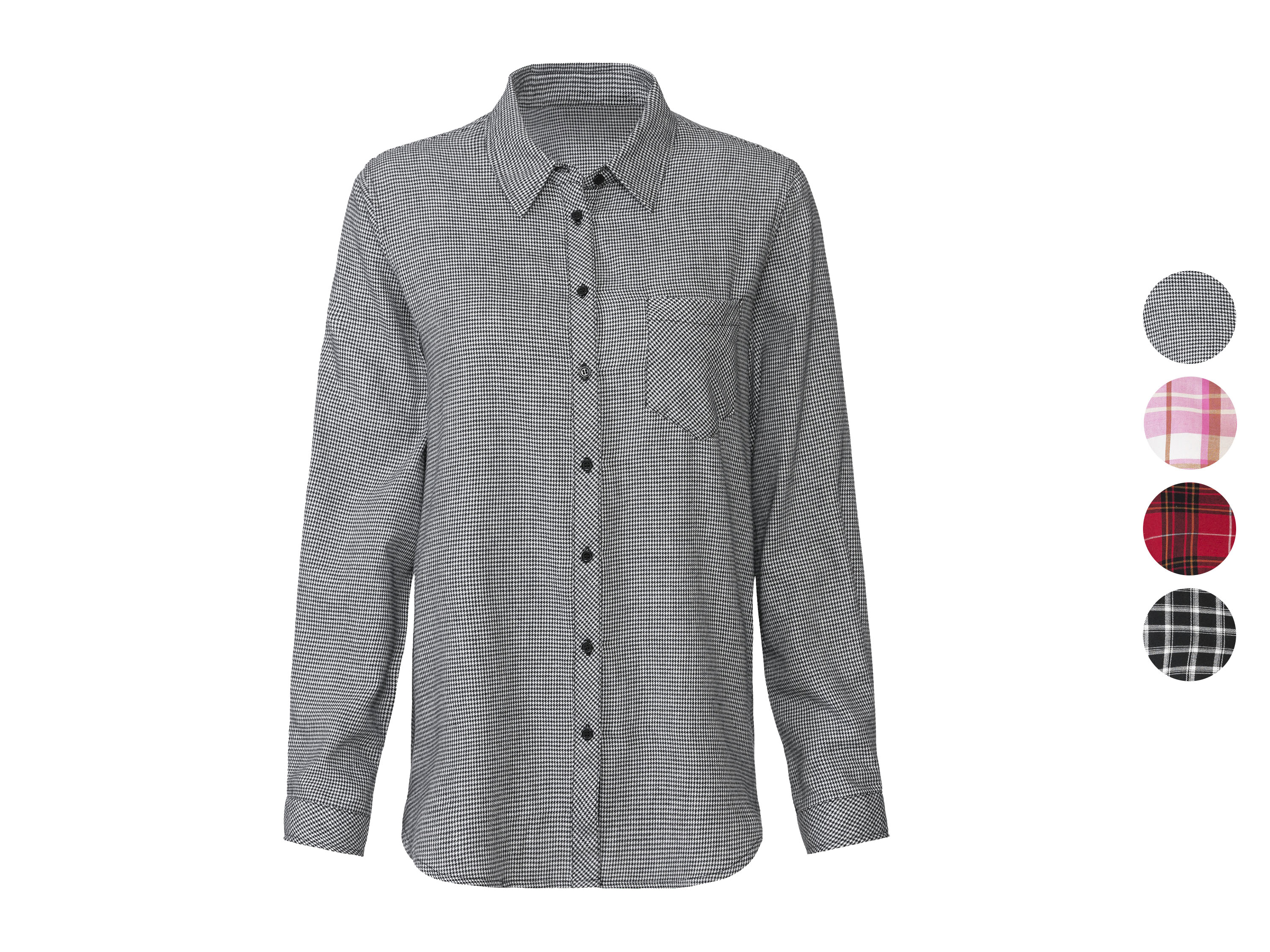 esmara® Chemise longue en flanelle femme