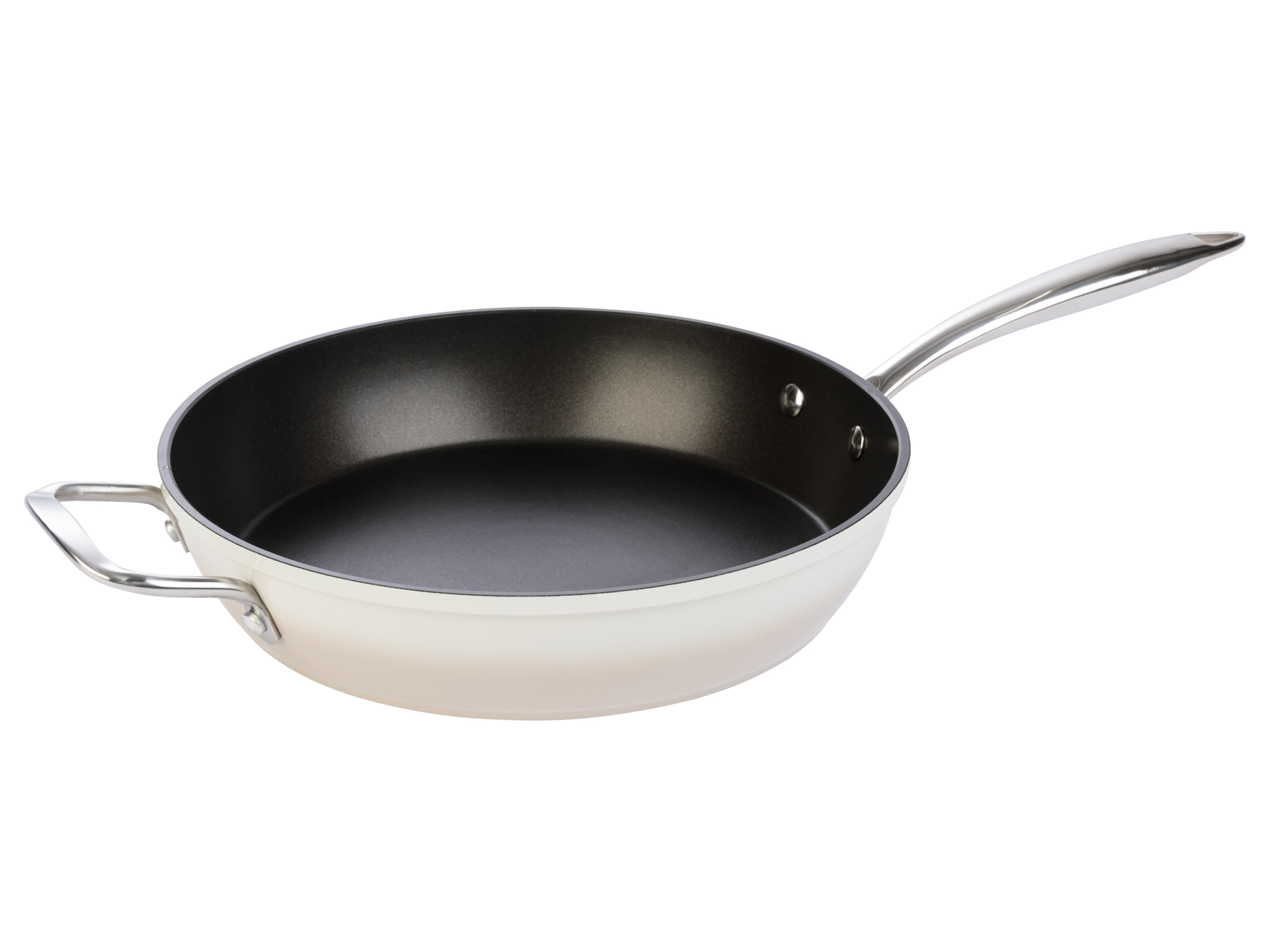 LIVARNO home Poêle en fonte, Ø 28 cm (beige)