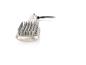 Une brosse à cheveux BaByliss rose avec des poils ronds