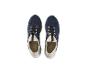 Deux paires de baskets Crivit bleu marine et beige.