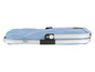 Un panier de courses pliable Topmove bleu clair.