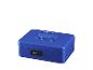 Monnayeur bleu BURG WÄCHTER Money Code 5025 avec serrure à combinaison.