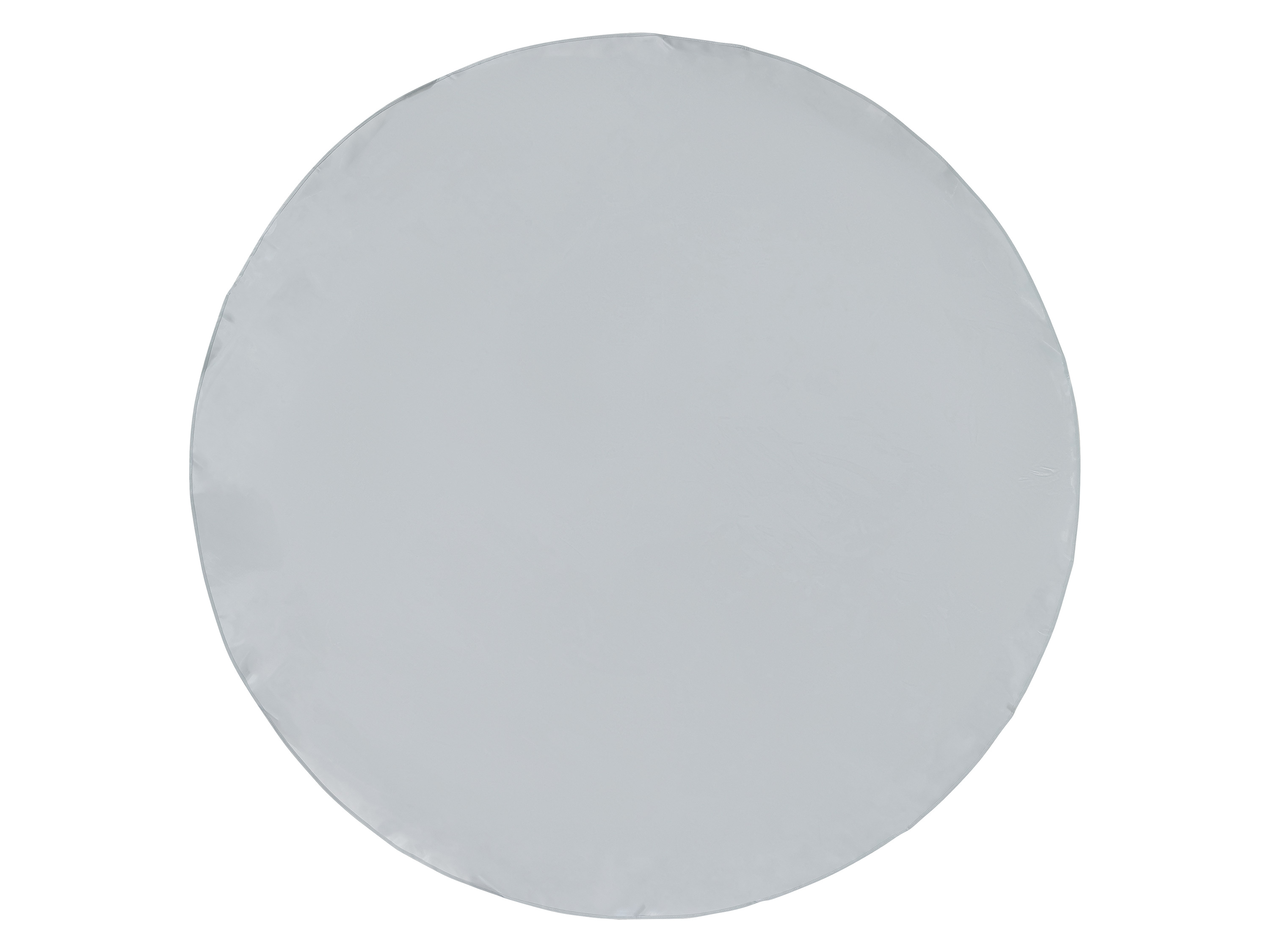 LIVARNO home Nappe en toile cirée (Ø 160 cm, rond, gris)