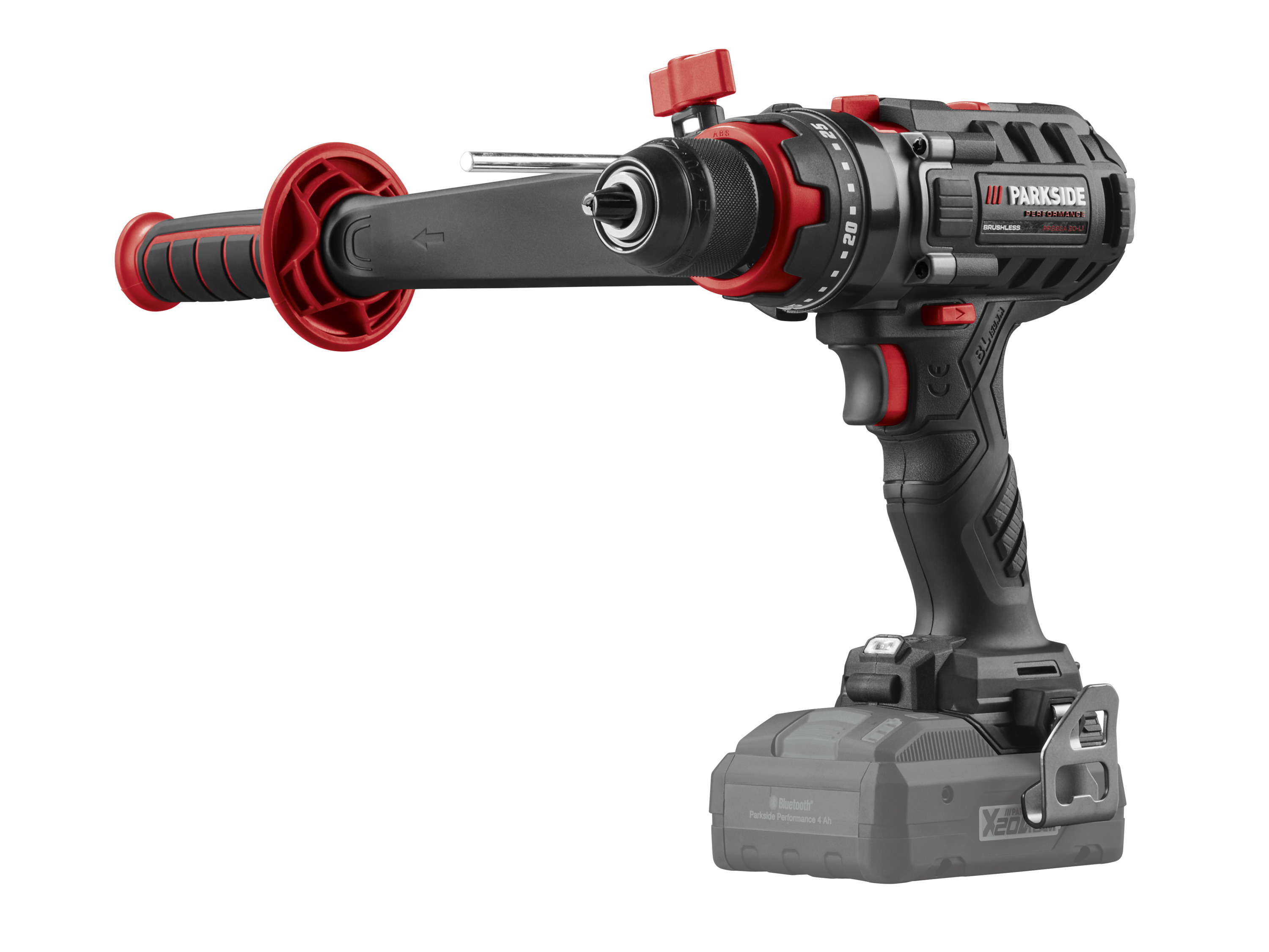 PARKSIDE® Perceuse-visseuse à percussion sans fil + Batterie + Chargeur, 20 V