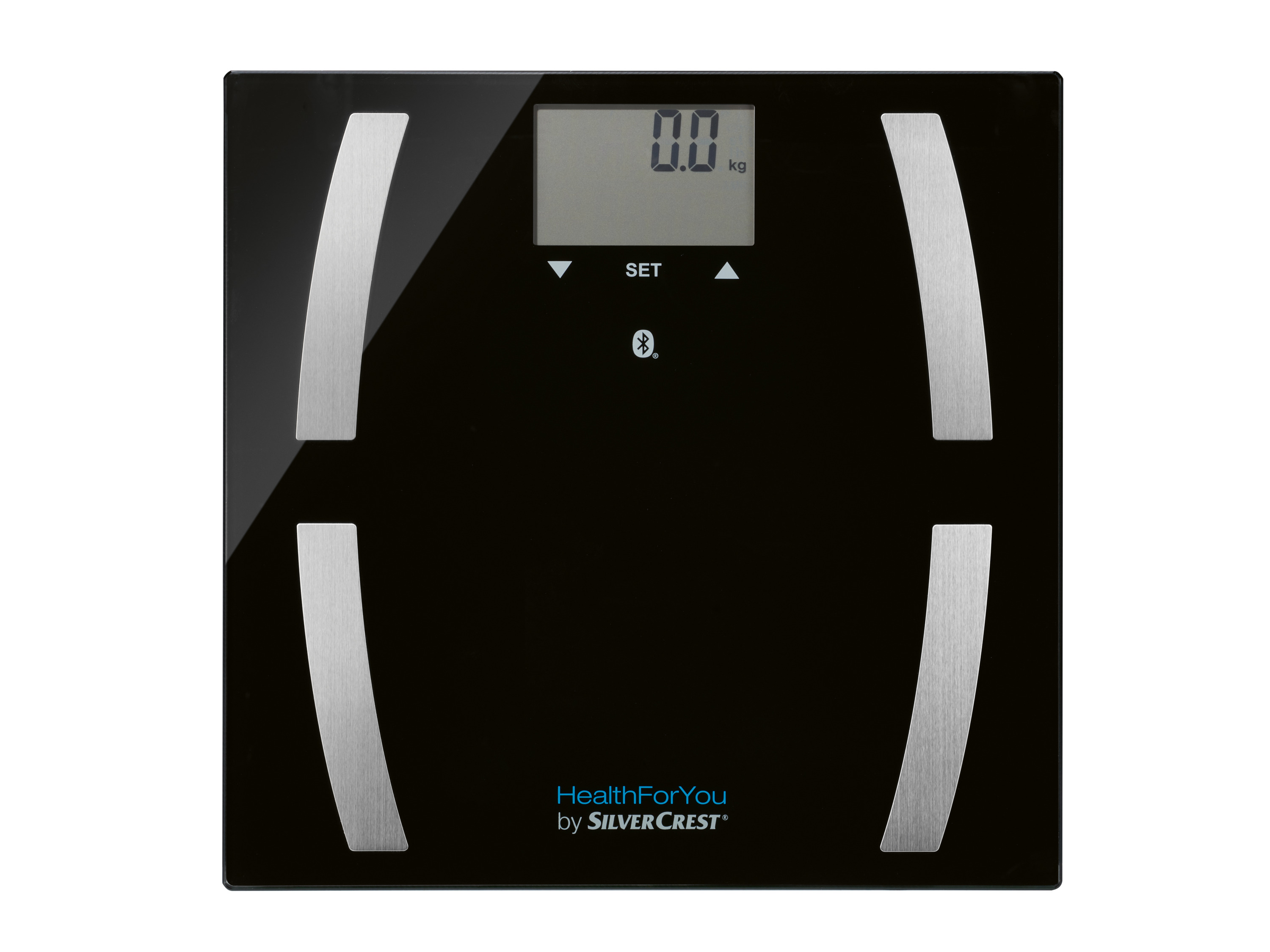 HealthForYou by Silvercrest Pèse-personne impédancemètre SBF 77 (noir)