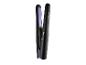 Lisseur SilverCrest : appareil de coiffure noir et violet.