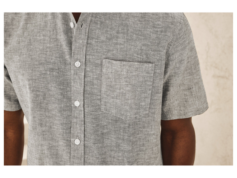 Aller en mode plein écran : LIVERGY® Chemise en lin homme - Image 8