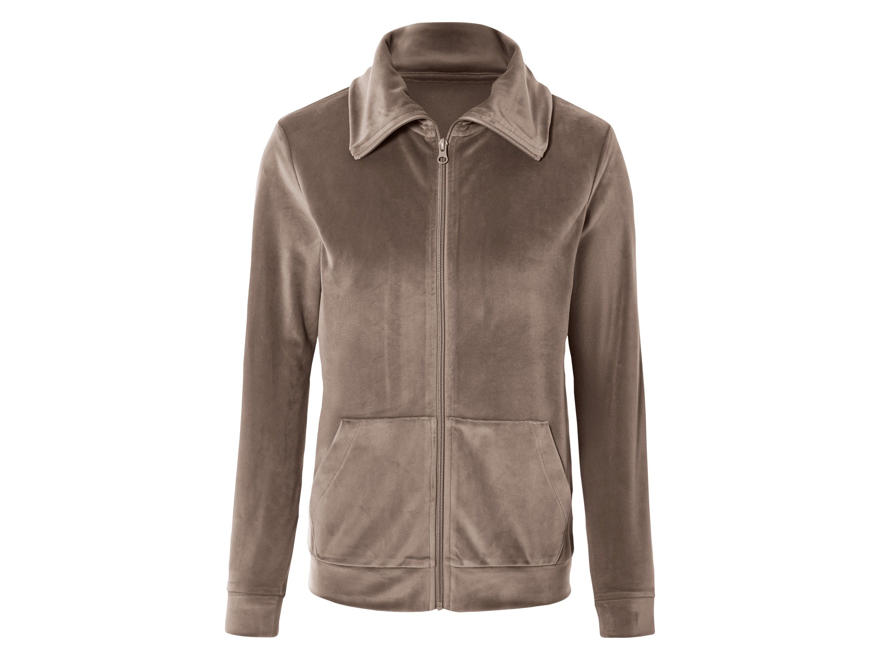 esmara® Veste détente en velours femme (marron, S(34/36))