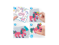 Instructions étape par étape pour créer une licorne avec des perles d'eau.