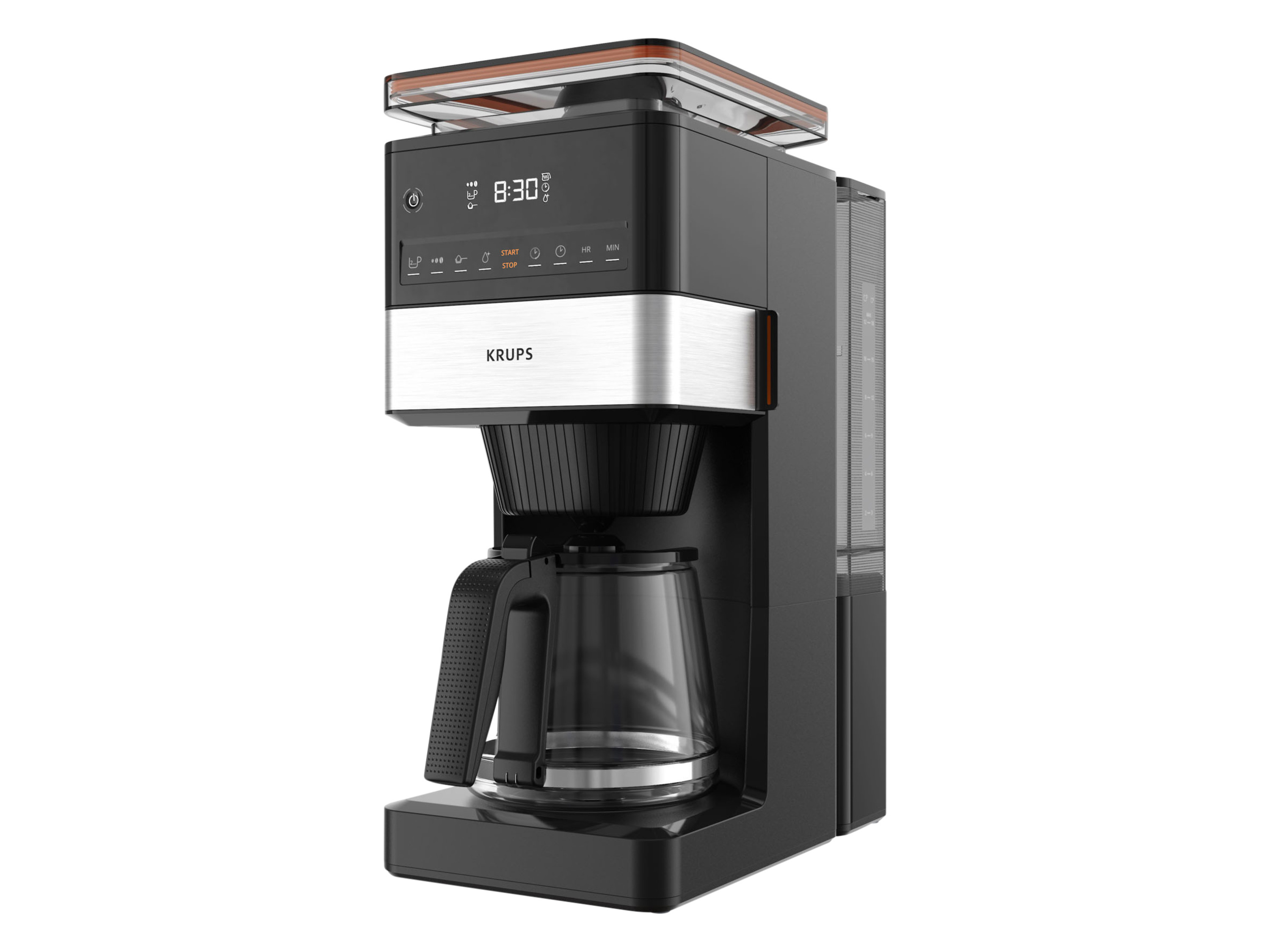 Cafetière Filtrante Krups Grind Aroma XL – 18 Tasses, Broyeur Intégré - vue 7
