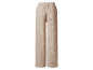 Pantalon beige en gaze.