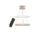 Suspension LED BRILONER avec télécommande pour changement de couleur