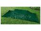 Bâche de protection verte pour jardin.