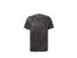 T-shirt de sport gris foncé à manches courtes avec un motif géométrique