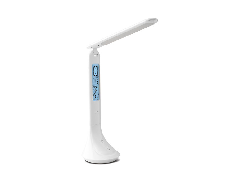 Aller en mode plein écran : LIVARNO home Lampe de table sans fil avec horloge - Image 10