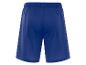 Short de sport bleu avec taille élastique