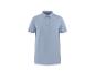 Polo homme bleu clair à manches courtes