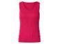 Débardeur côtelé fuchsia pour femme
