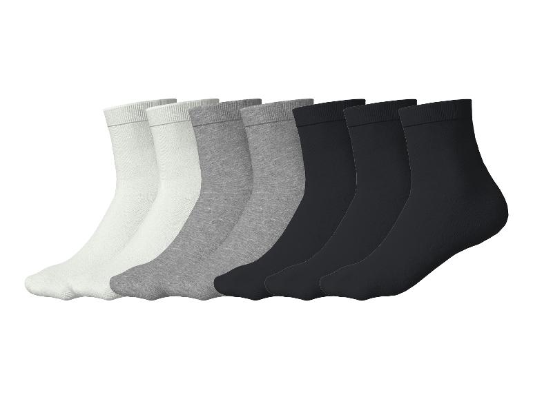 Lot de chaussettes courtes pour hommes en blanc, gris et noir
