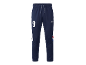 Pantalon de sport bleu marine avec rayures blanches, numéro 9 et accents rouge-blanc-bleu