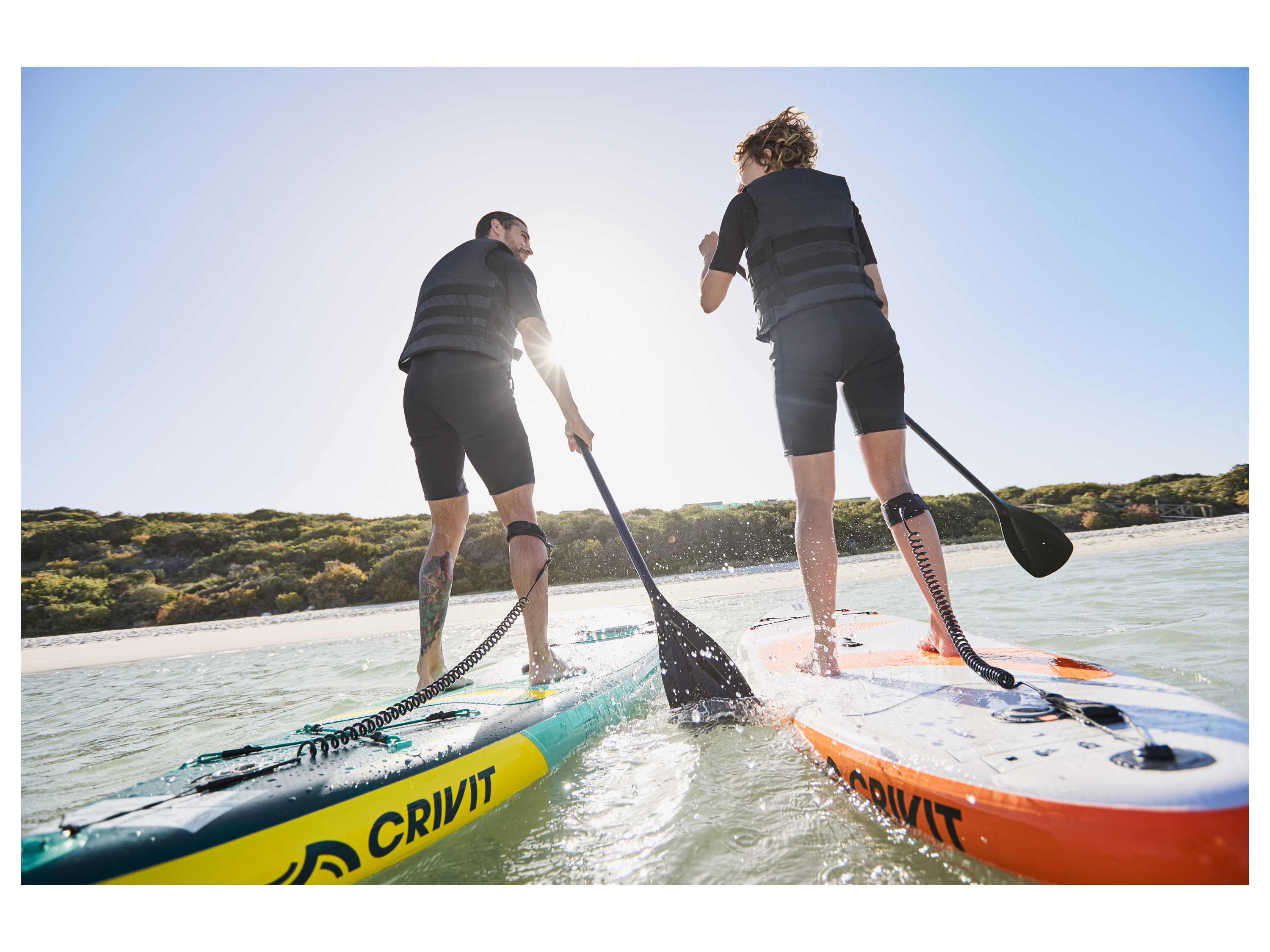 CRIVIT Stand up paddle gonflable polyvalent basic - 2