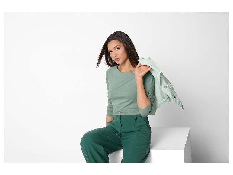 Lot de 2 t-shirts à manches longues femme