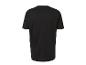 T-shirt noir à manches courtes.