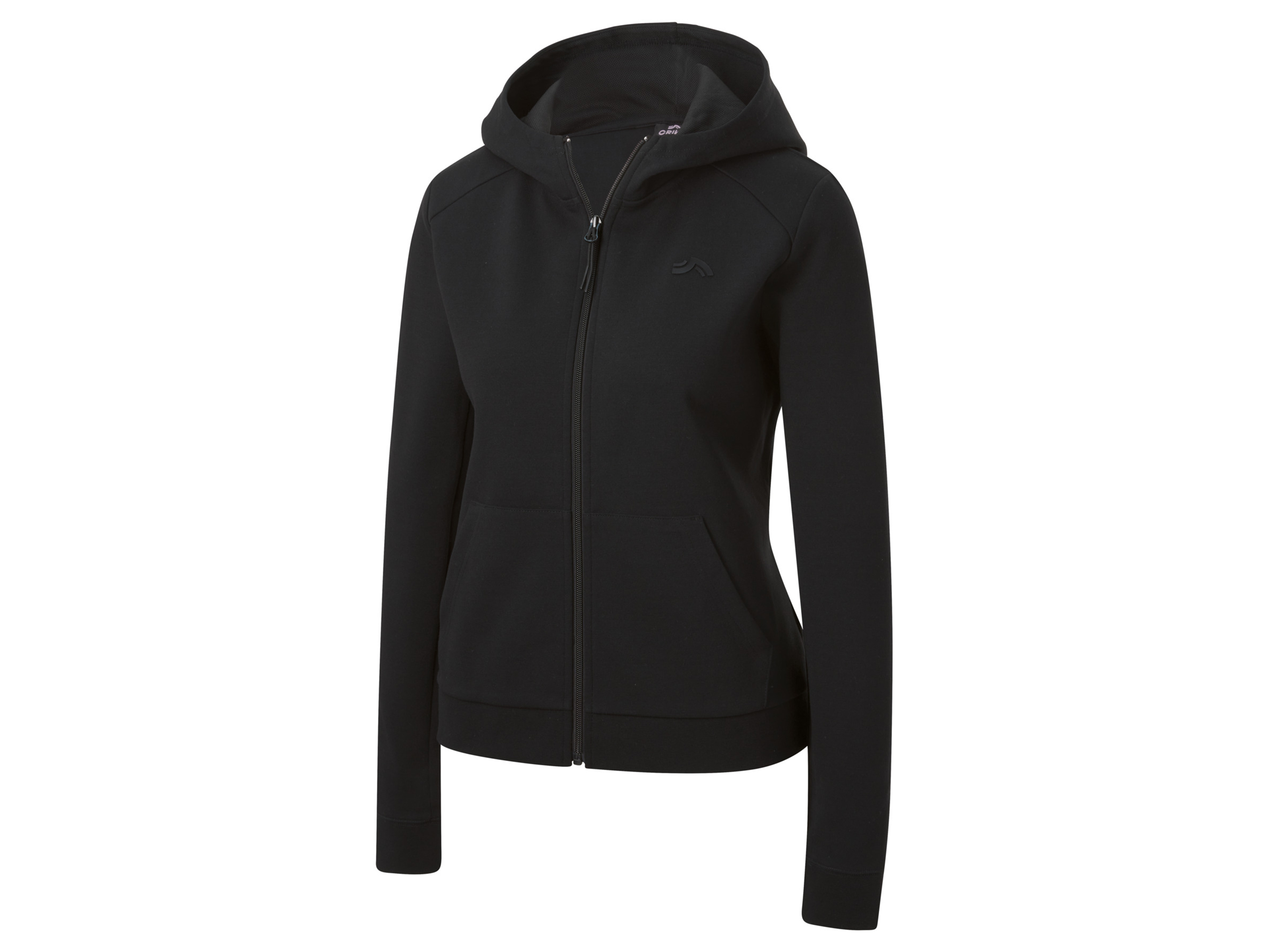 CRIVIT Sweat zippé femme (noir, S(34/36))