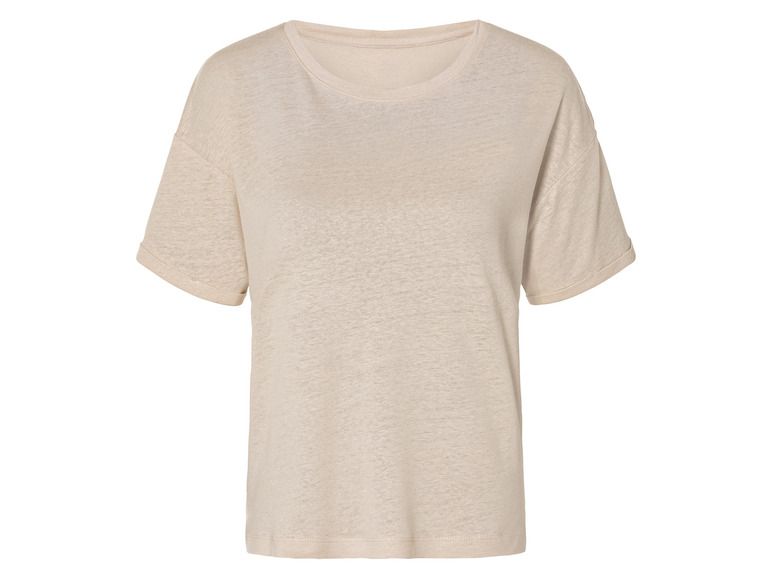 Aller en mode plein écran : esmara® T-shirt en lin femme - Image 2