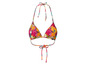 Haut de bikini avec un imprimé tropical